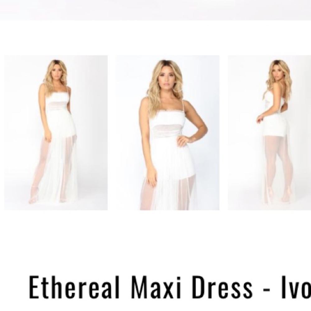 NWT all fashion nova maxi dress